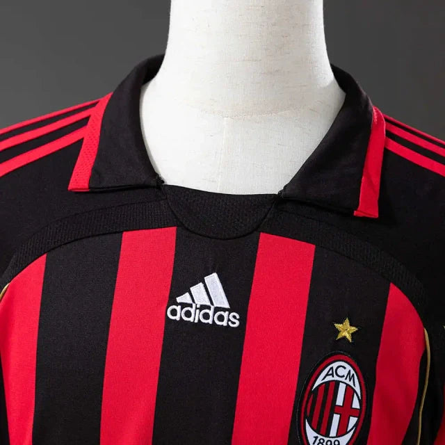 Camiseta AC Milan Local Manga Larga 2006/2007
