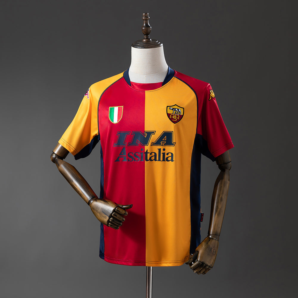 Camiseta Roma Local 2001/02