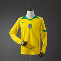 Camiseta Brasil 2004 Manga Larga