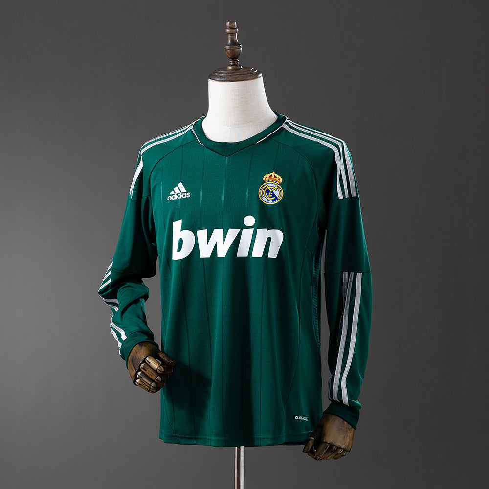 Camiseta Real Madrid Visitante Manga Larga 12/13