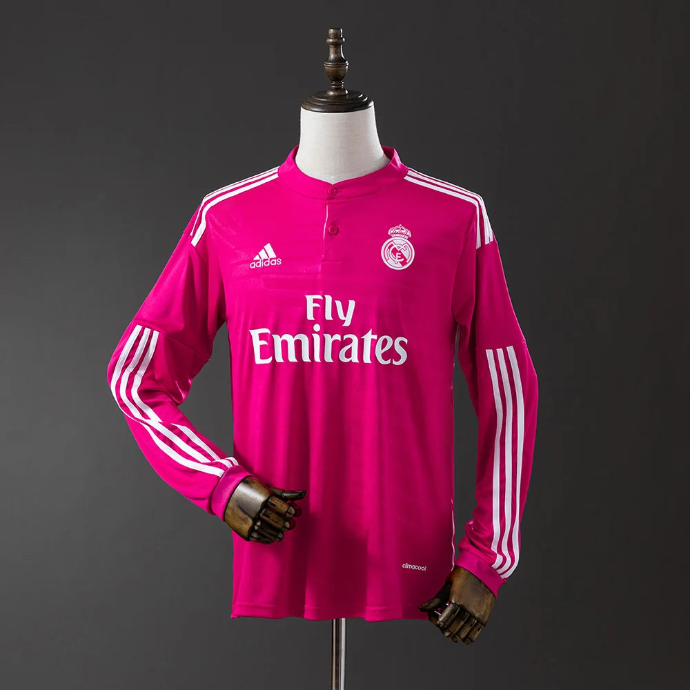 Camiseta Real Madrid Visitante Manga Larga 14/15
