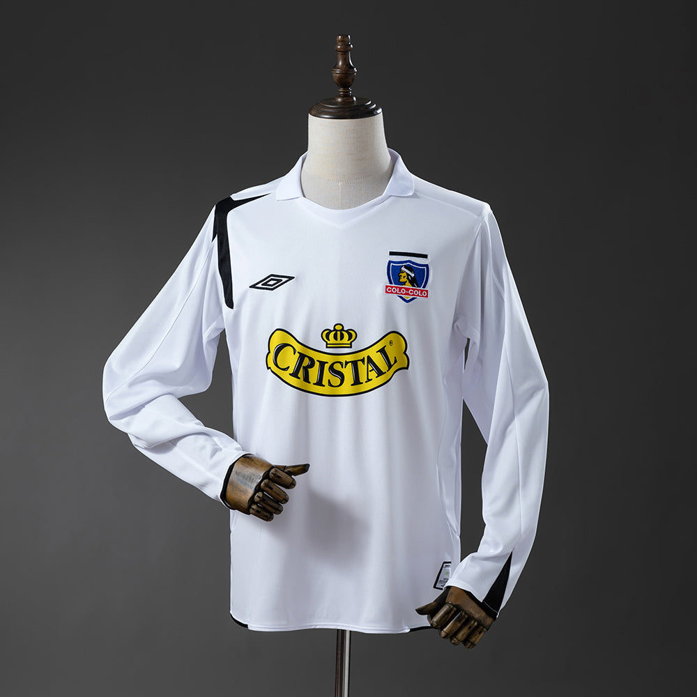 Camiseta Colo-Colo Local Manga Larga 2006 frontal