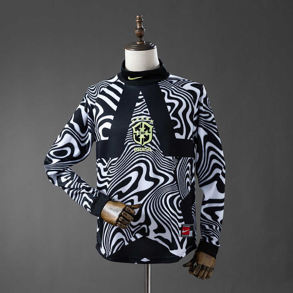 Camiseta Brasil Portero Manga Larga 26/27 frontal