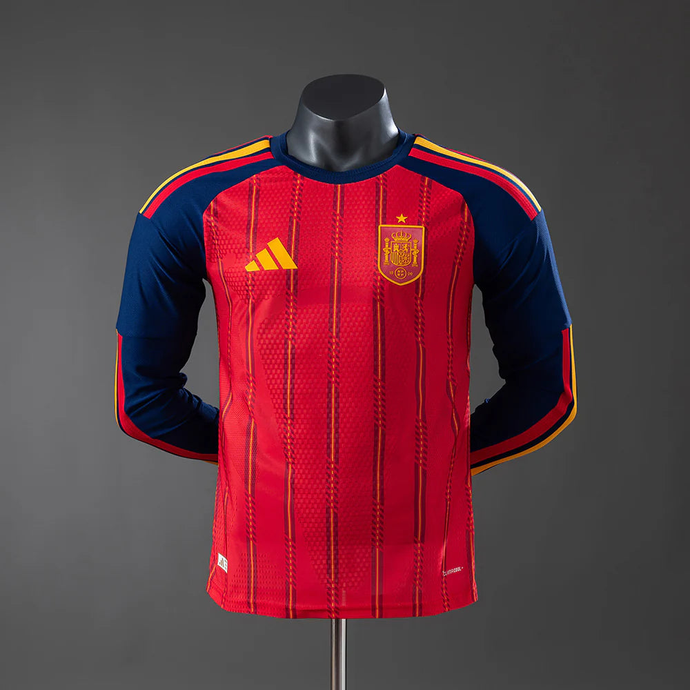 Camiseta España Local Manga Larga 26/27 [PLAYER]