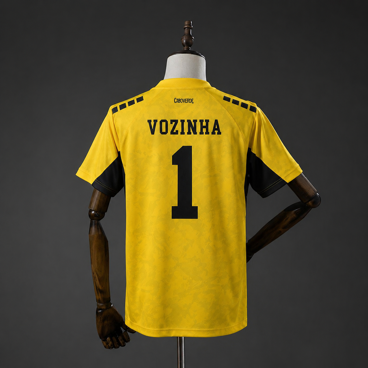 Camiseta Cabo Verde Portero 26/27 VOZINHA 1 frontal