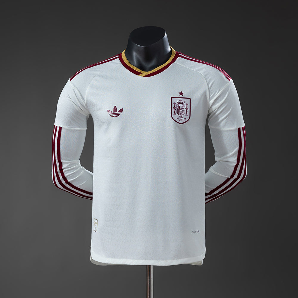 Camiseta España Visitante 26/27 Manga Larga [PLAYER] frontal