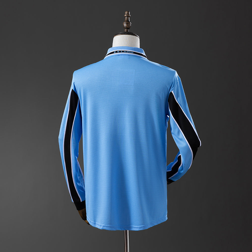 Camiseta Lazio 99/00 Visitante Manga Larga espalda