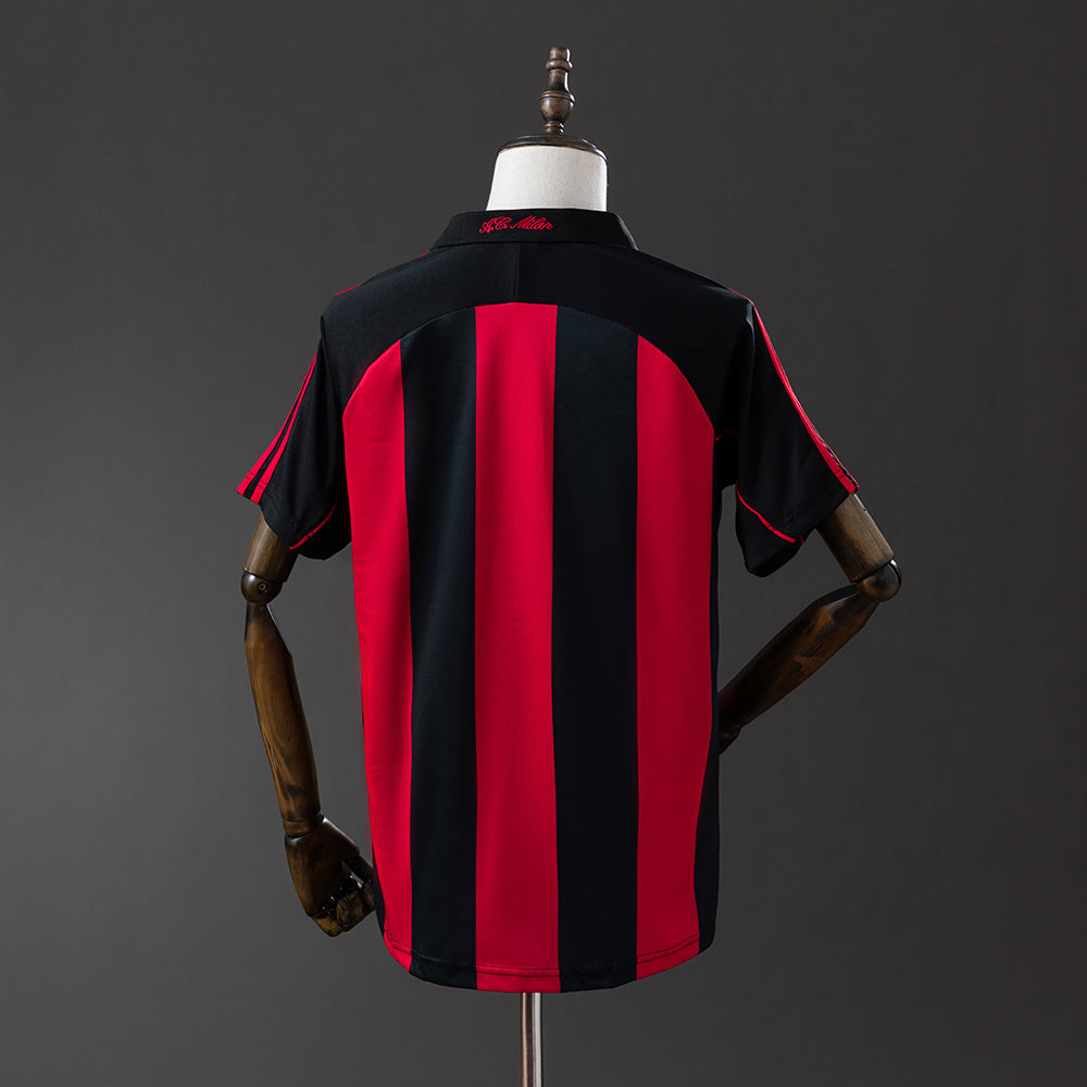Camiseta AC Milan 00/02 Local espalda