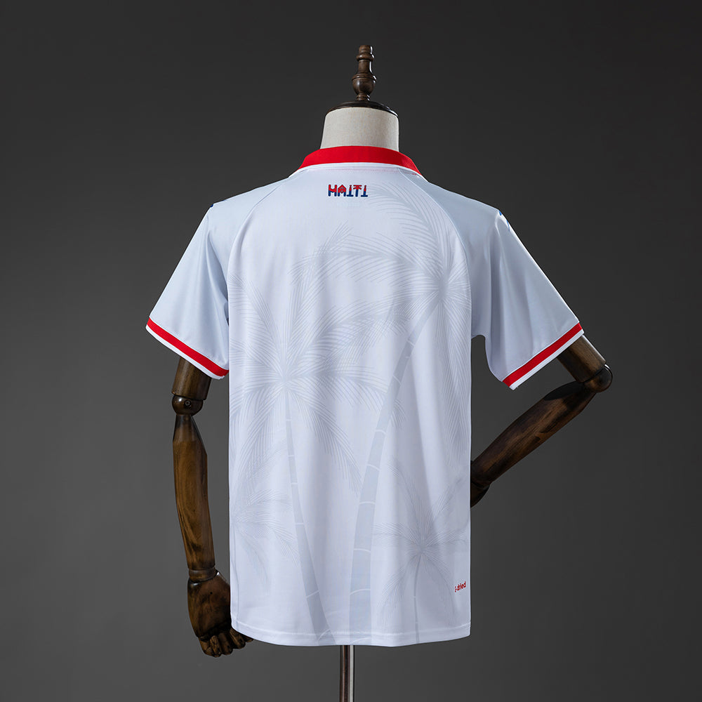 Camiseta Haití Visitante 26/27 detalle