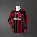 Camiseta AC Milan 2006/2007 Local Manga Larga (Edición Retro) - imagen 1