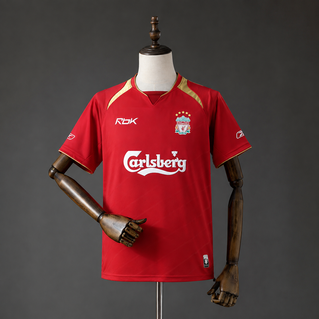 Camiseta Liverpool Local 2005/06 frontal
