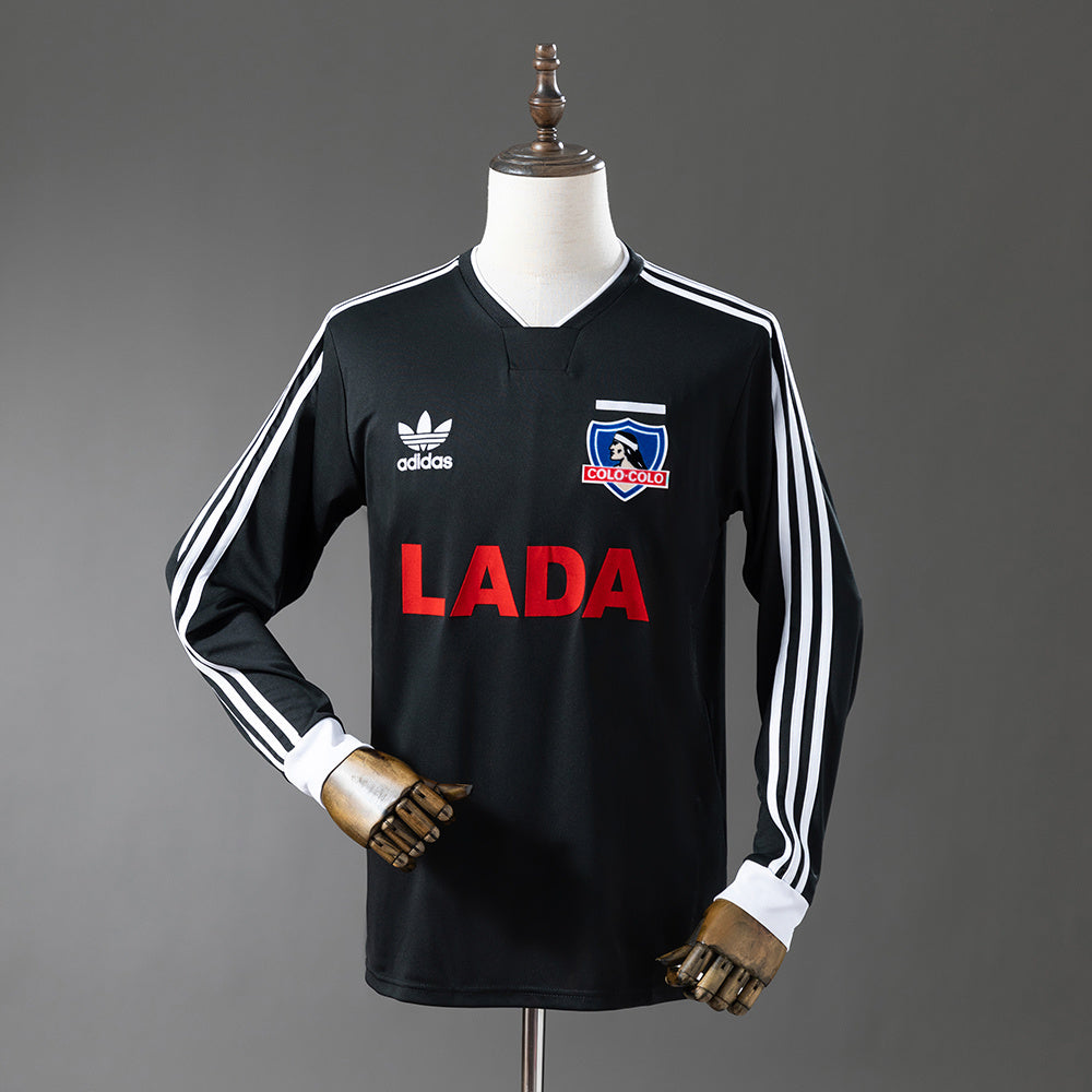 Camiseta Colo-Colo Visitante 1991 Adultos Manga Larga - frontal